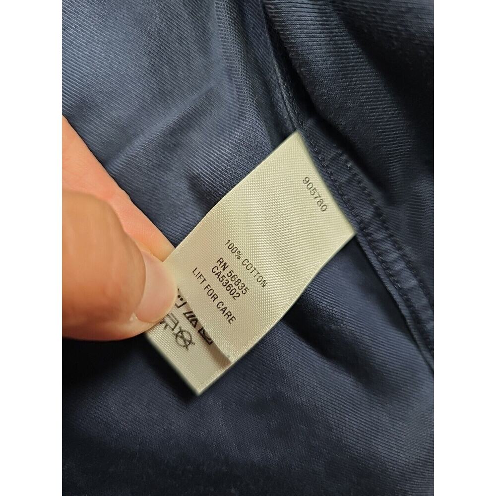 Cabelas Shirt Mens Large Blue Long Sleeve Button Down Pocket Casual Outdoor - Picture 5 of 7